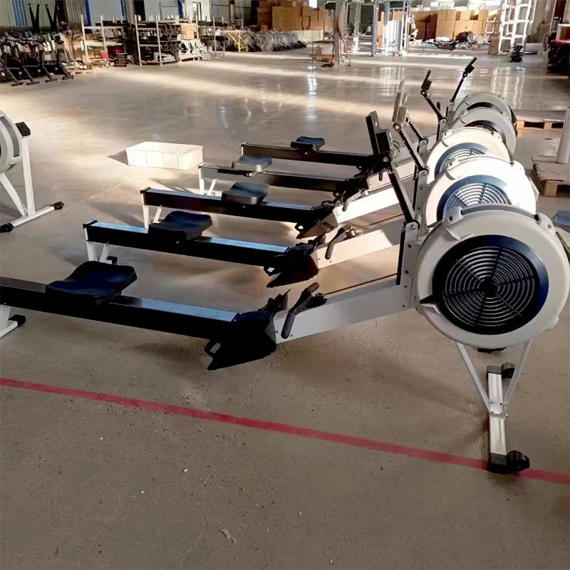Air Rower Machine Cardio Exercise Commercial Gym Equipment Air Resistance Rowing Machine