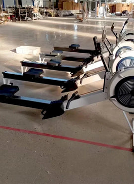 Air Rower Machine Cardio Exercise Commercial Gym Equipment Air Resistance Rowing Machine